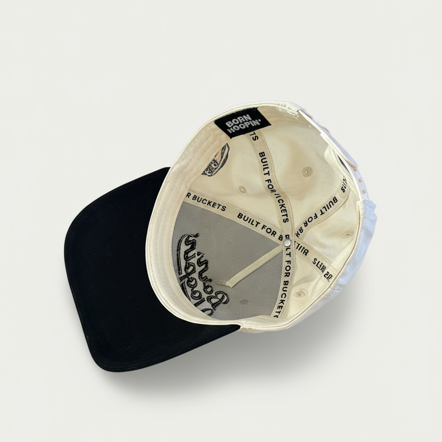 Born Hoopin' Everday Hat - Blue - Inside